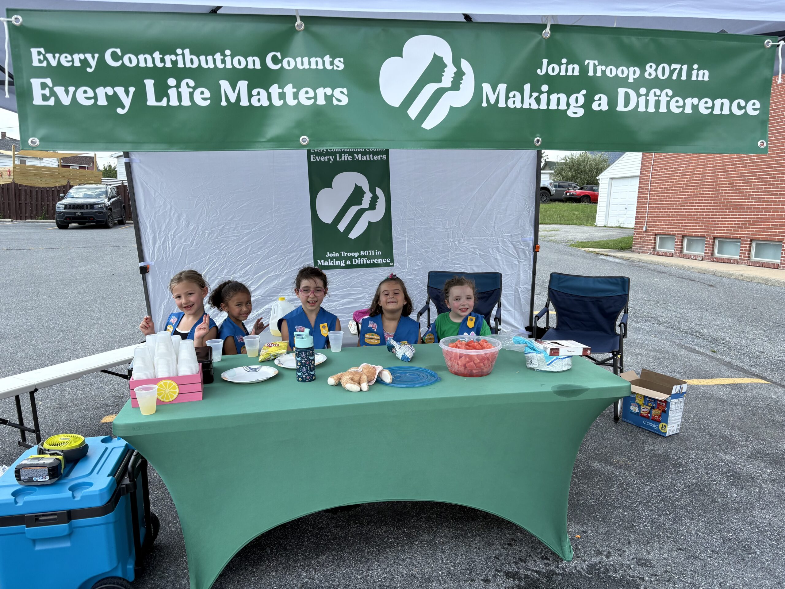 Daisey Girl Scout Troop - Lemonade Stand